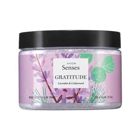 Avon Avon Senses Gratitude Lavender & Cedarwood Bath Salts.