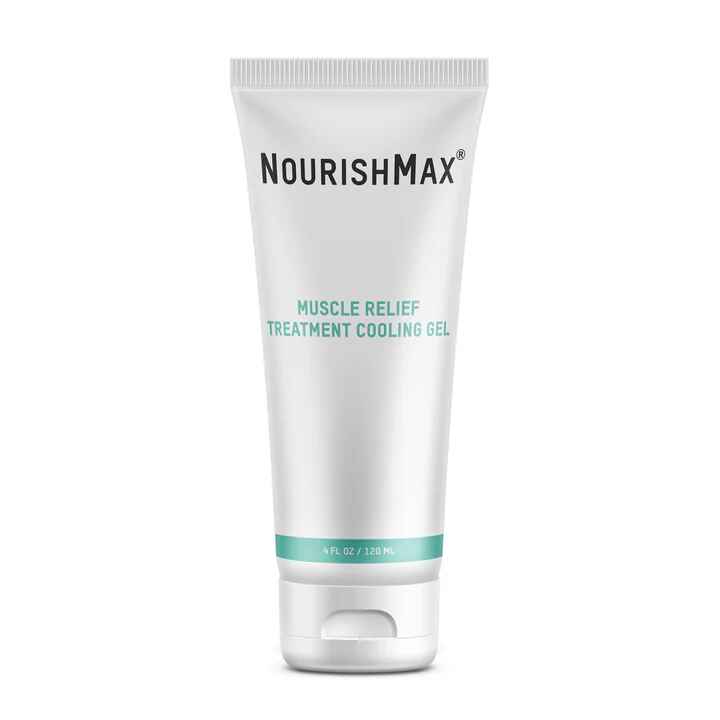Nourish Max MUSCLE RELIEF TREATMENT COOLING GEL.