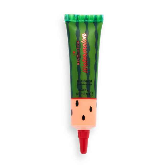Revolution beauty I Heart Revolution Watermelon Dewy Blusher Tint Pop.
