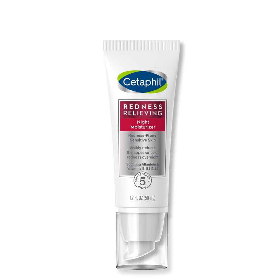Cetaphil Redness Relieving Night Moisturizer.