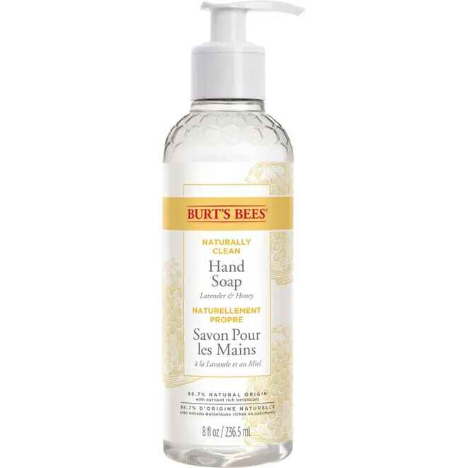 Burt's Bees Naturally Clean Hand Soap.