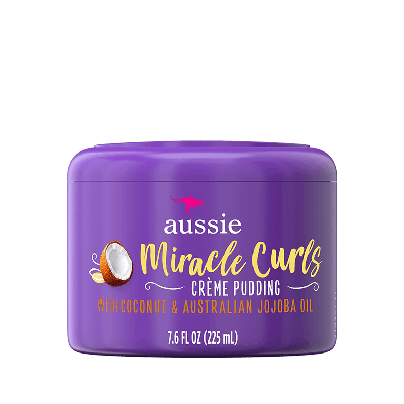 Aussie MIRACLE CURLS CREME PUDDING.