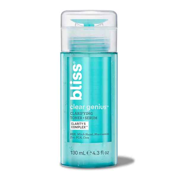 Bliss Clear Genius Toner Serum.