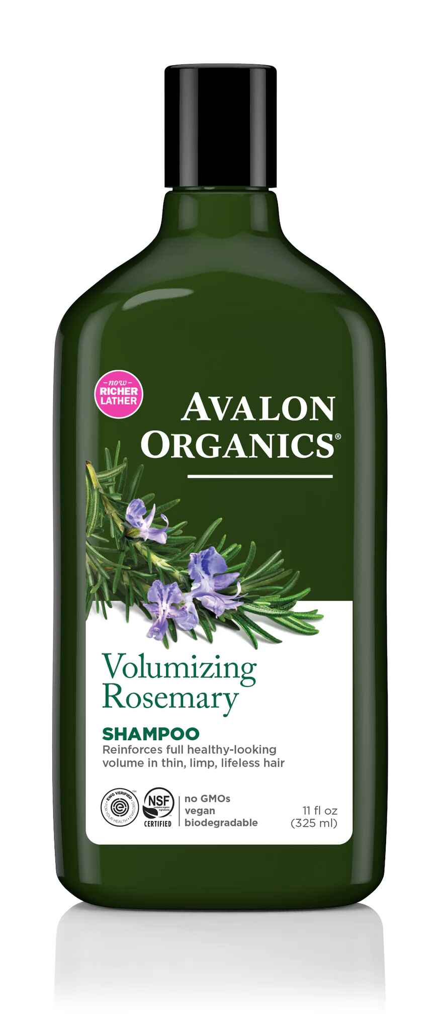 Avalon Organics Volumizing Rosemary SHAMPOO.