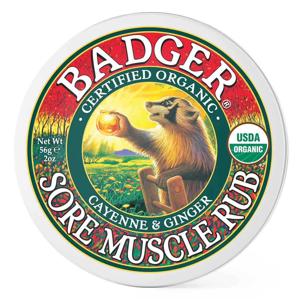 Badger Sore Muscle Rub.