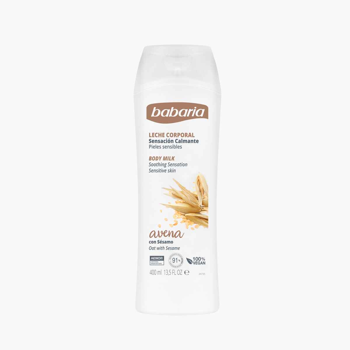 babaria Oat Body Milk.