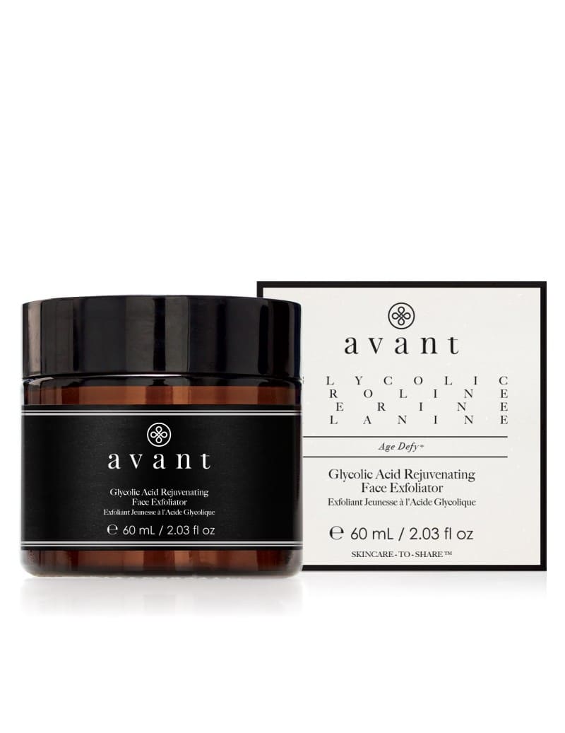 Avant skincare Glycolic Acid Rejuvenating Face Exfoliator.