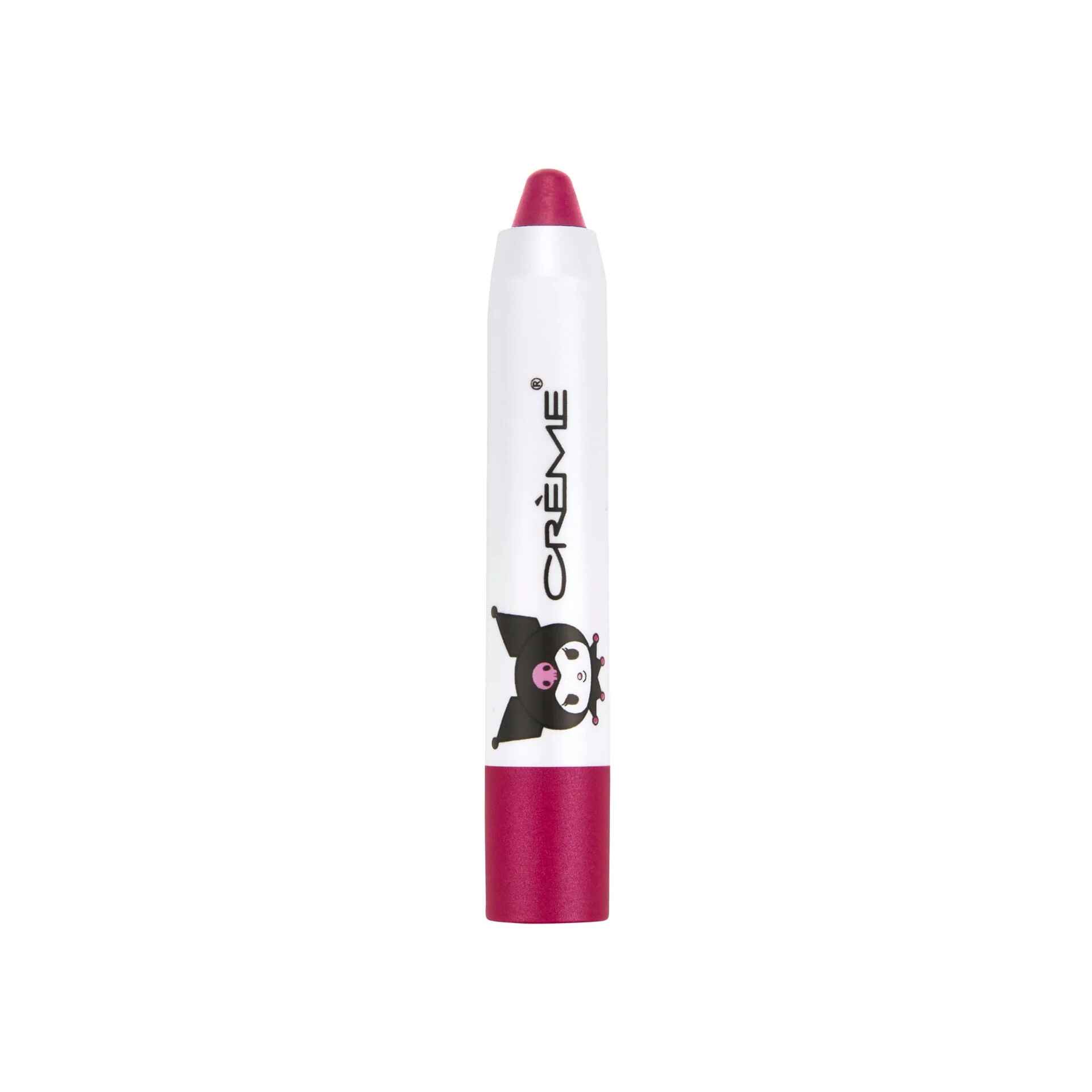 The Creme Shop KUROMI HELLO LIPPY MOISTURIZING TINTED LIP BALM.
