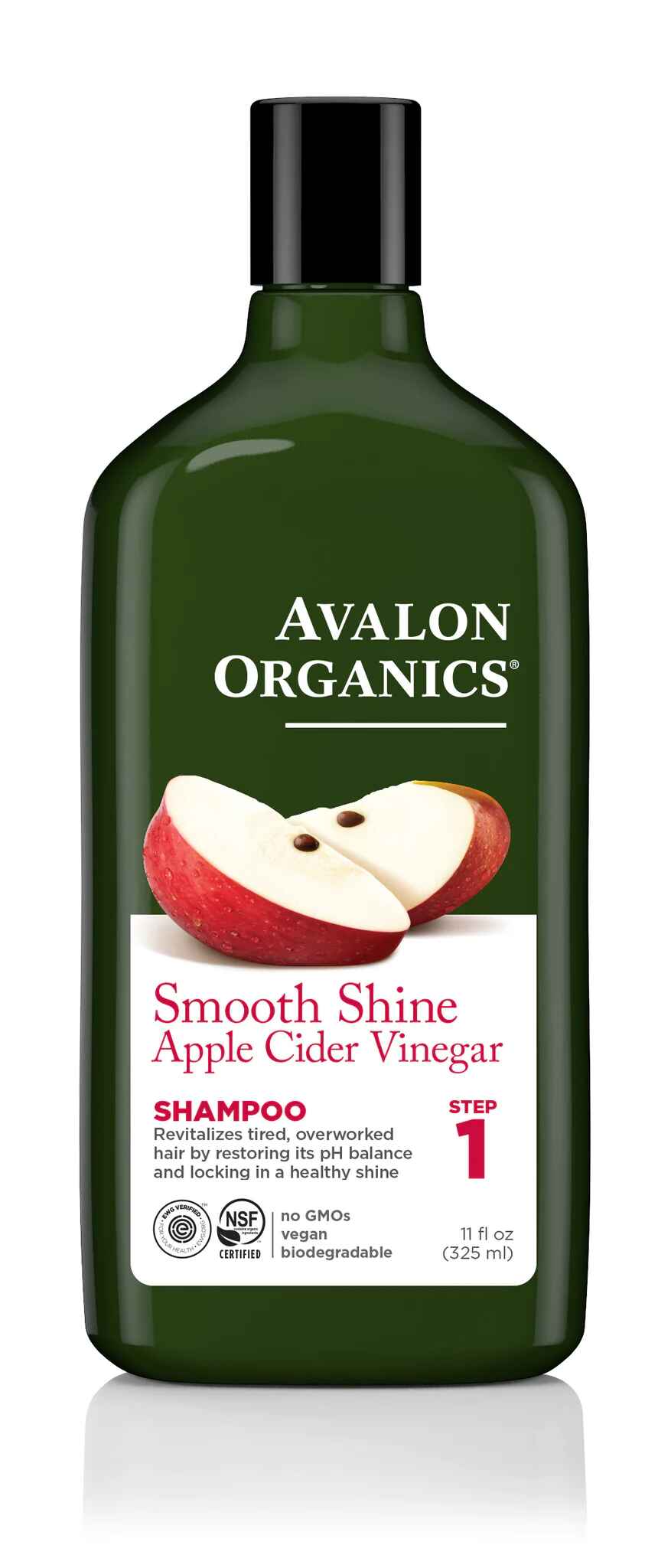 Avalon Organics Smooth Shine Apple Cider Vinegar SHAMPOO.