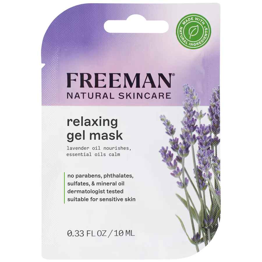 Freeman Natural Skincare Relaxing Lavender Essential Oil Gel Mask.