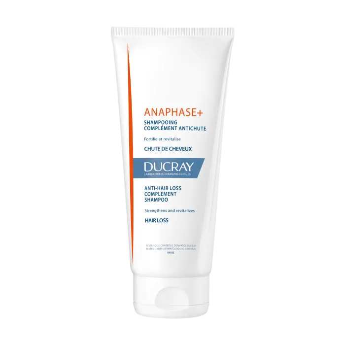 Ducray ANAPHASE Anti hair loss complement shampoo.