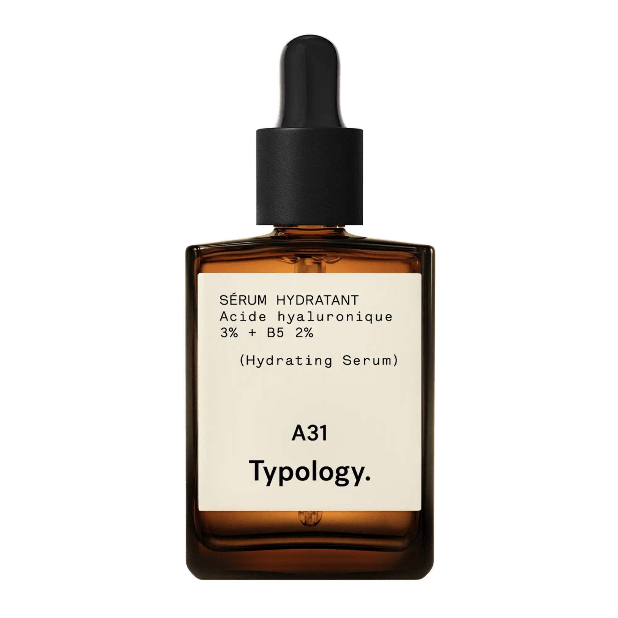 Typology A31 Hydrating Serum with 3 Hyaluronic Acid 2 B5.