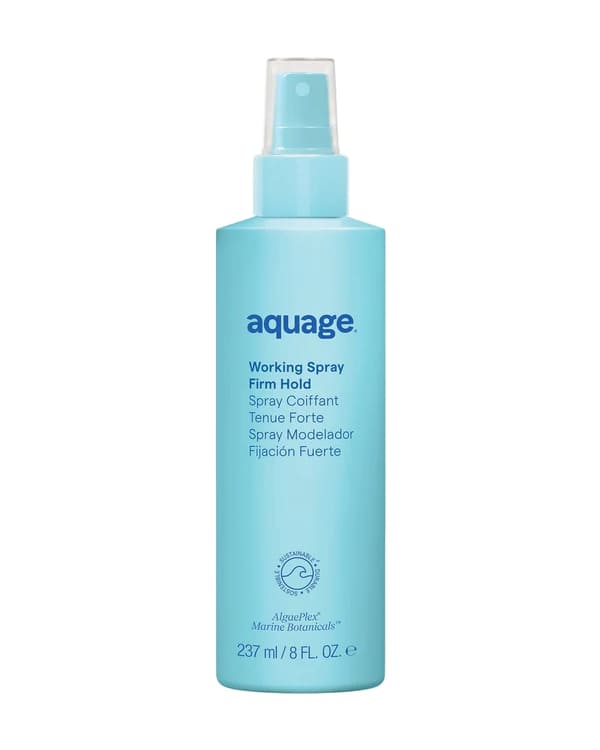 Aquage Working Spray Firm Hold LVOC.