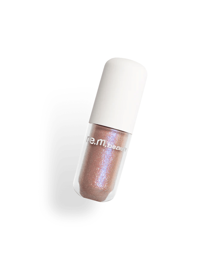 r e m beauty lustrous liquid eyeshadow.