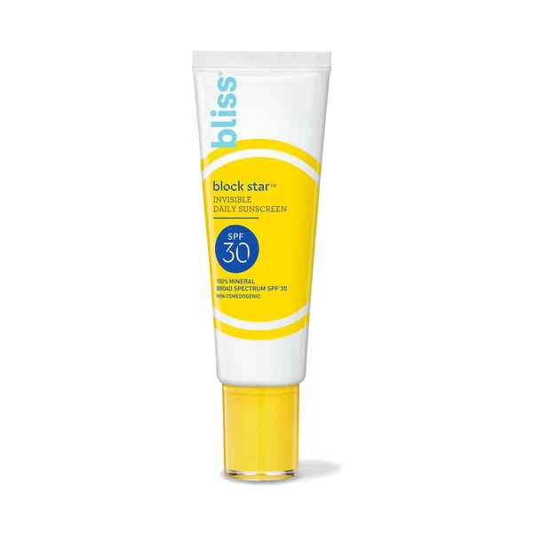 Bliss Block Star Daily Mineral SPF 30.