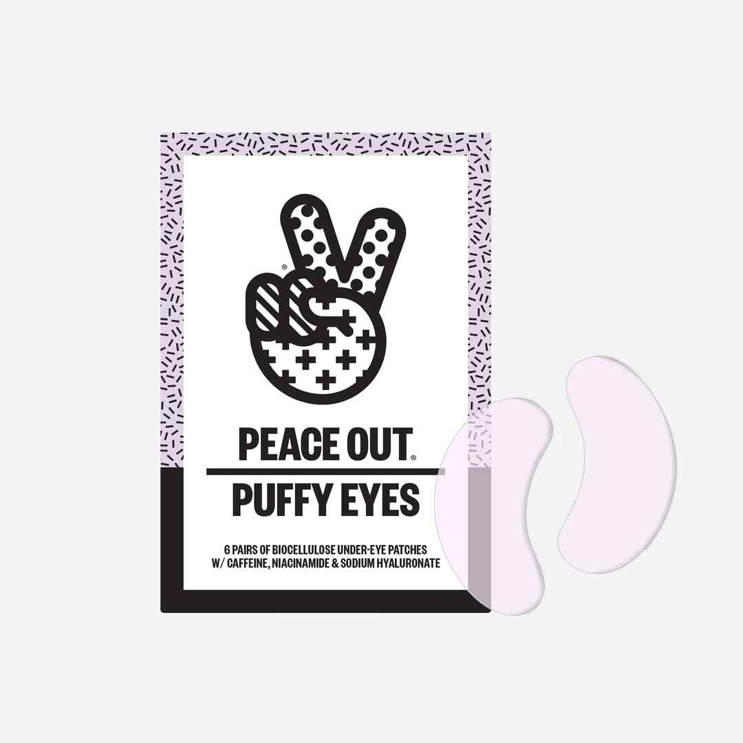 Peace Out PUFFY EYES.
