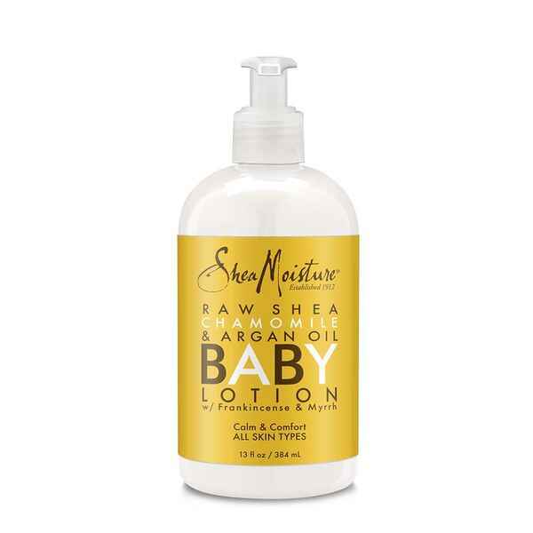 Shea Moisture Raw Shea Chamomile and Argan Oil Baby Lotion.