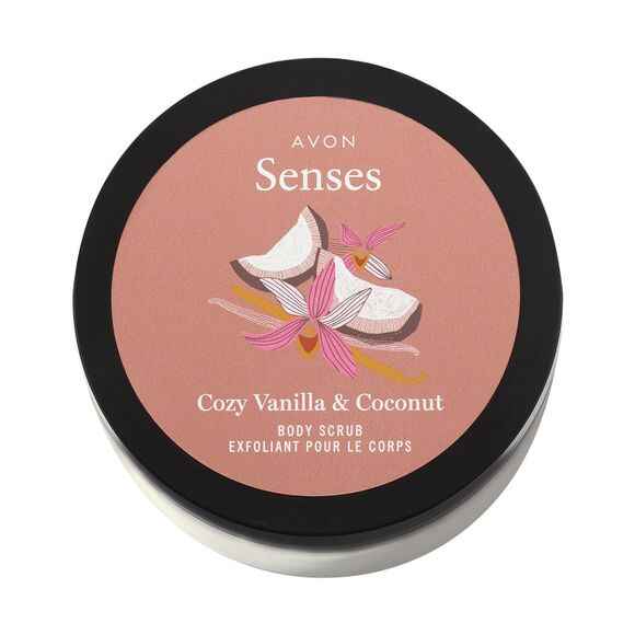 Avon Avon Senses Cozy Vanilla & Coconut Body Scrub.