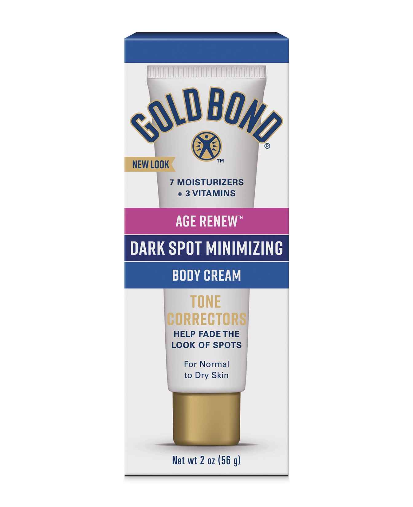 Gold Bond Age Renew Dark Spot Minimizing Body Cream.