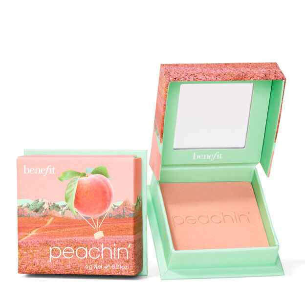 Benefit Cosmetics Golden peach blush.