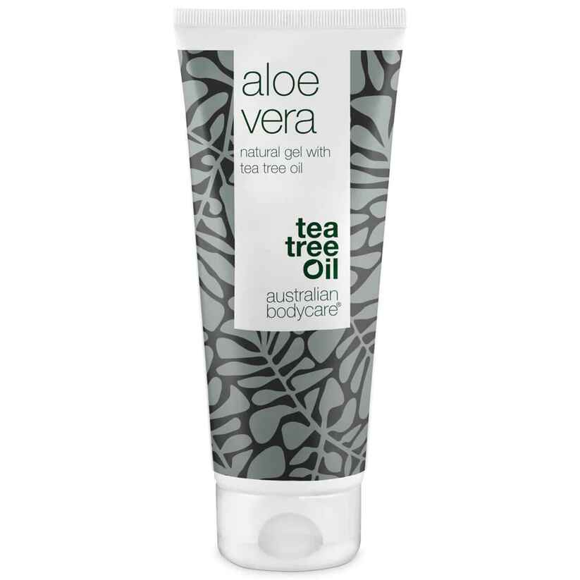 Australian Bodycare Aloe vera gel for sunburn, burning sensation and itching.