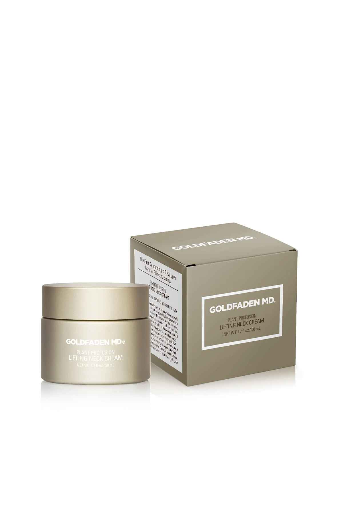 Goldfaden MD Plant Profusion Neck Cream.