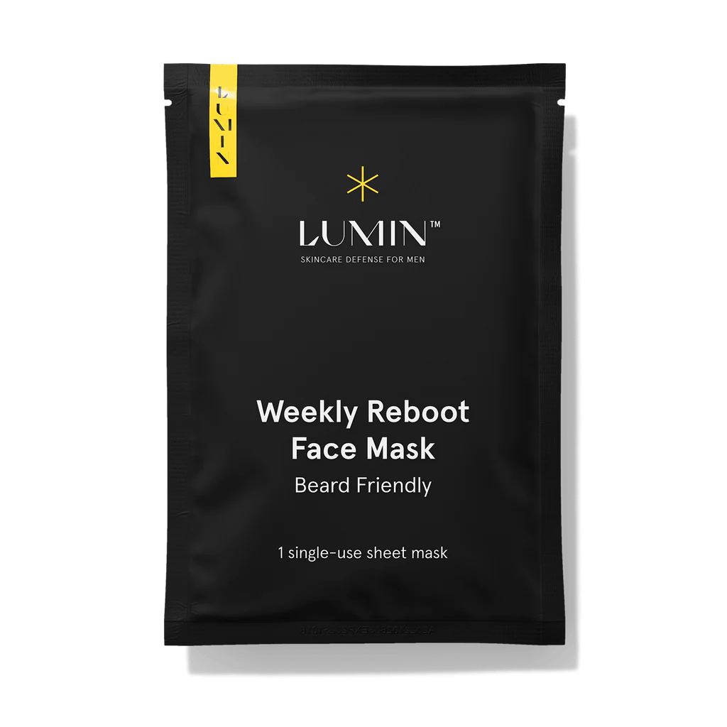 Lumin Weekly Reboot Face Mask Beard Friendly.