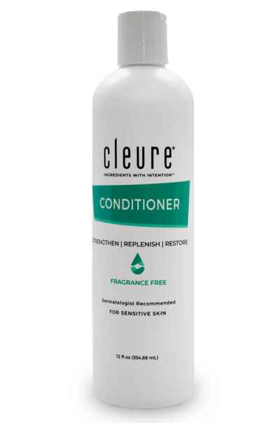 Cleure Conditioner - Fragrance-Free (12 oz).
