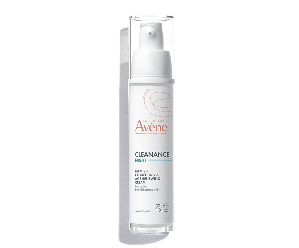 Avene Cleanance NIGHT Blemish Correcting and Age Renewing Cream.