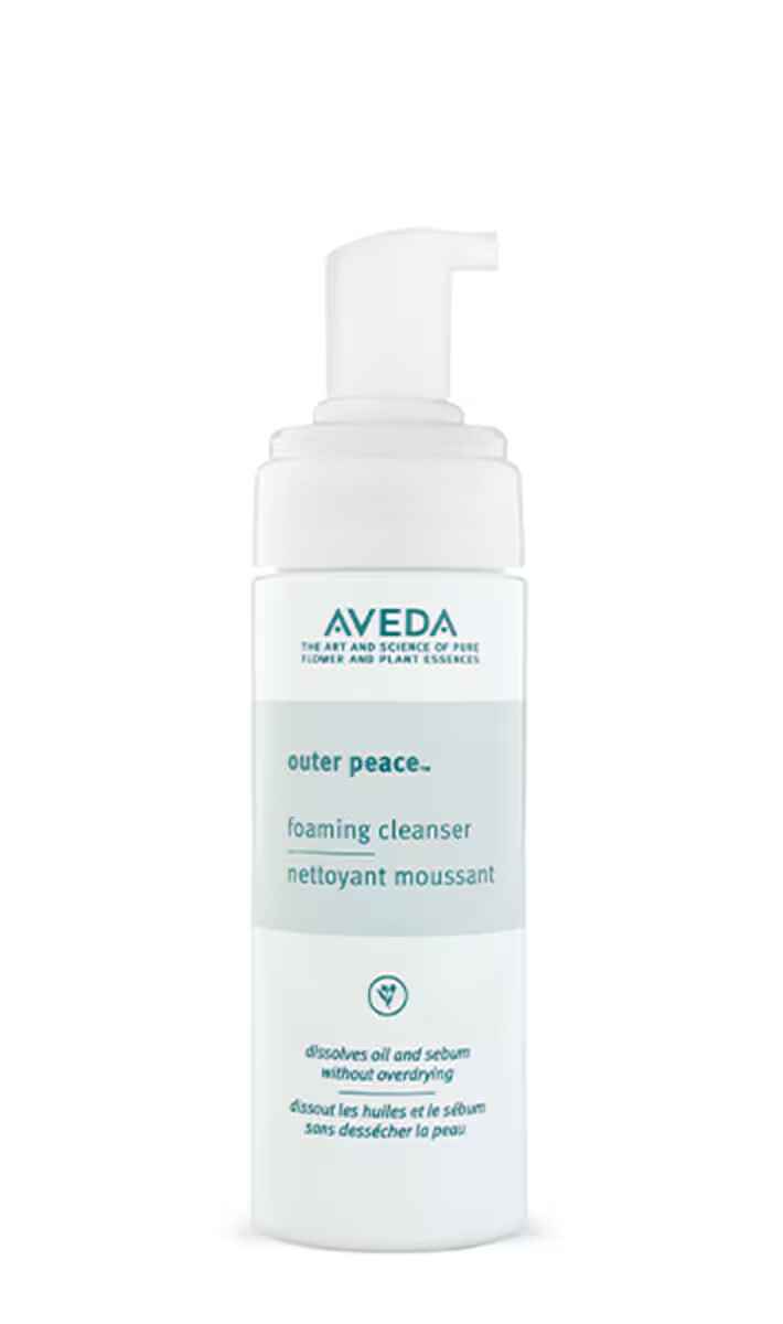 Aveda outer peace foaming cleanser.
