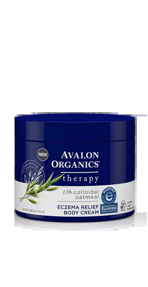 Avalon Organics Eczema Relief with Colloidal Oatmeal BODY CREAM.