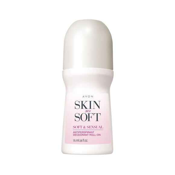 Avon Skin So Soft Soft & Sensual Roll-On Antiperspirant Deodorant.