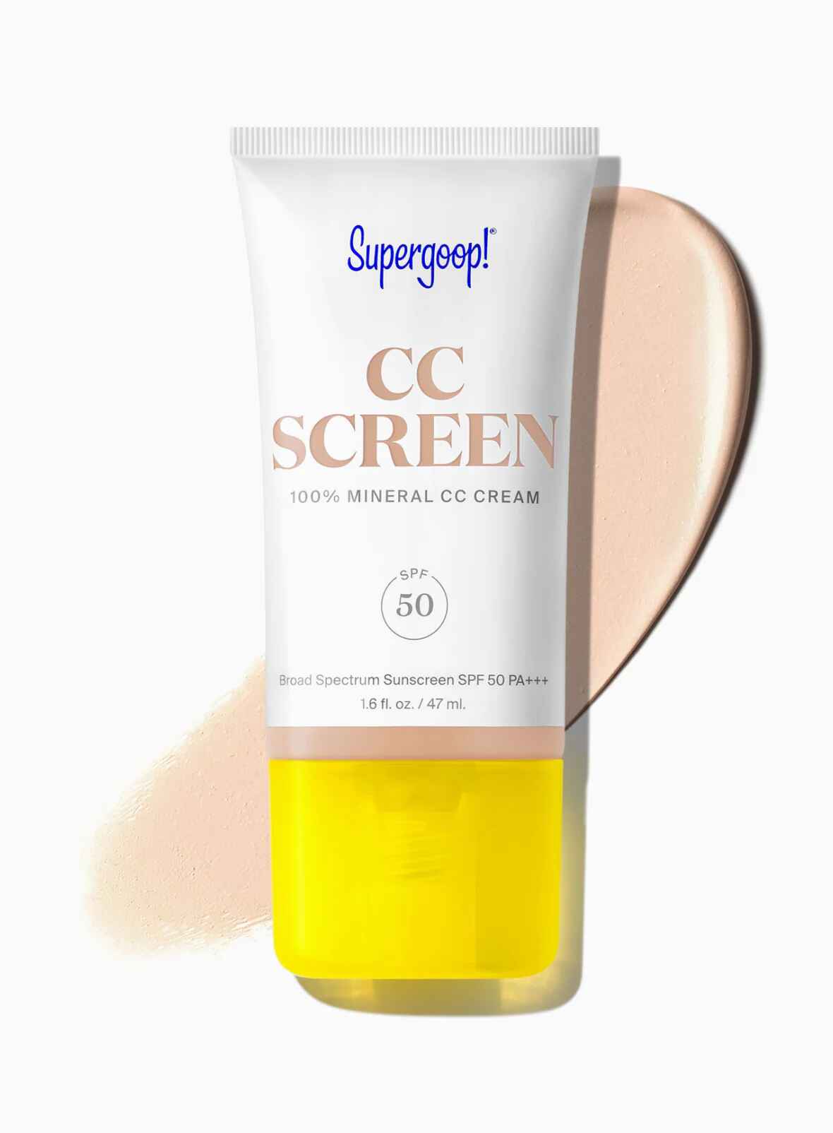Supergoop CC Screen 100 Mineral CC Cream SPF 50.