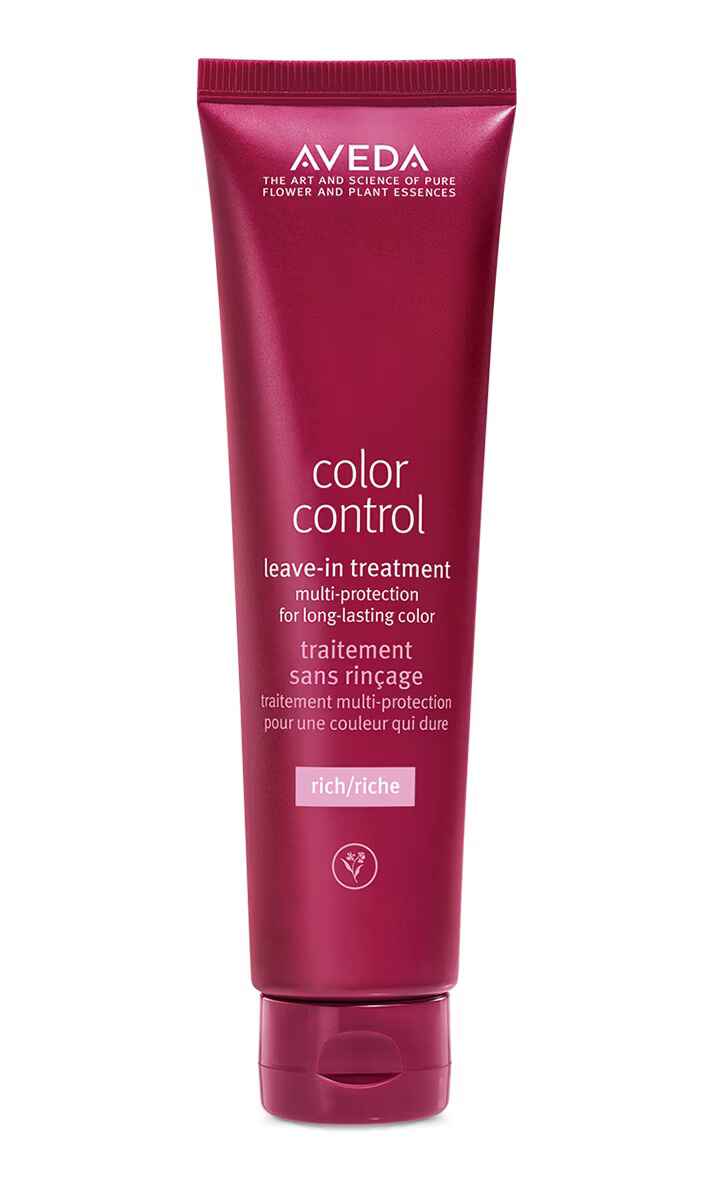 Aveda color control leave in treatment rich.