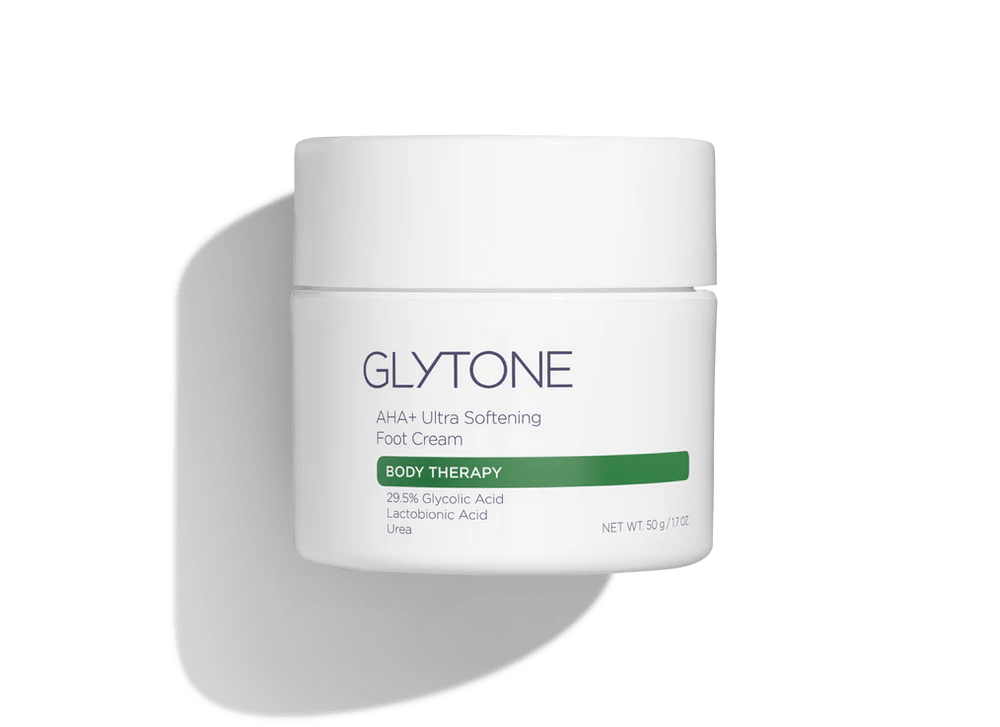 Glytone AHA Ultra Softening Foot Cream.