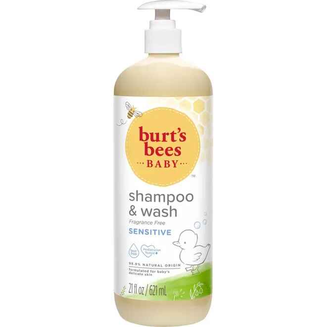 Burt's Bees Baby Bee Shampoo and Wash Fragrance Free.