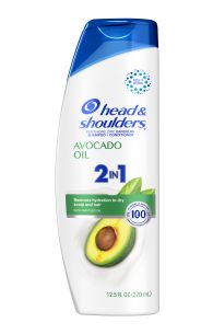 Head and shoulders 2 IN 1 DANDRUFF SHAMPOO AND CONDITIONER ANTI DANDRUFF TREATMENT AVOCADO OIL FOR DRY SCALP AND HAIR PARABEN FREE.