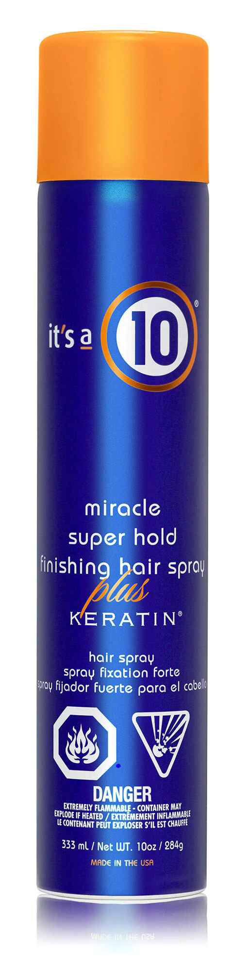 ITS A 10 MIRACLE FINISHING SPRAY PLUS KERATIN.