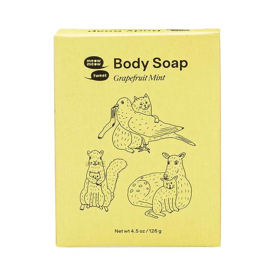 Meow Meow Tweet Body Soap.