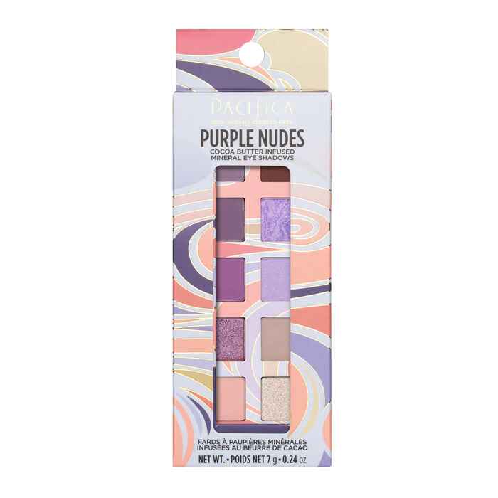 Pacifica Purple Nudes Eyeshadow Palette.
