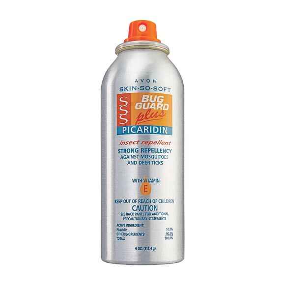 Avon Skin So Soft Bug Guard Plus Picaridin Aerosol Spray.