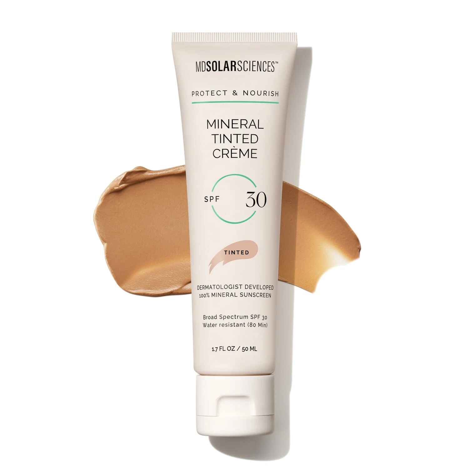 Md Solar Sciences Mineral Tinted Creme SPF 30.