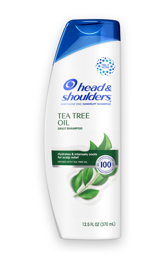 Head and shoulders TEA TREE OIL ANTI DANDRUFF SHAMPOO FOR DAILY USE PARABEN FREE.