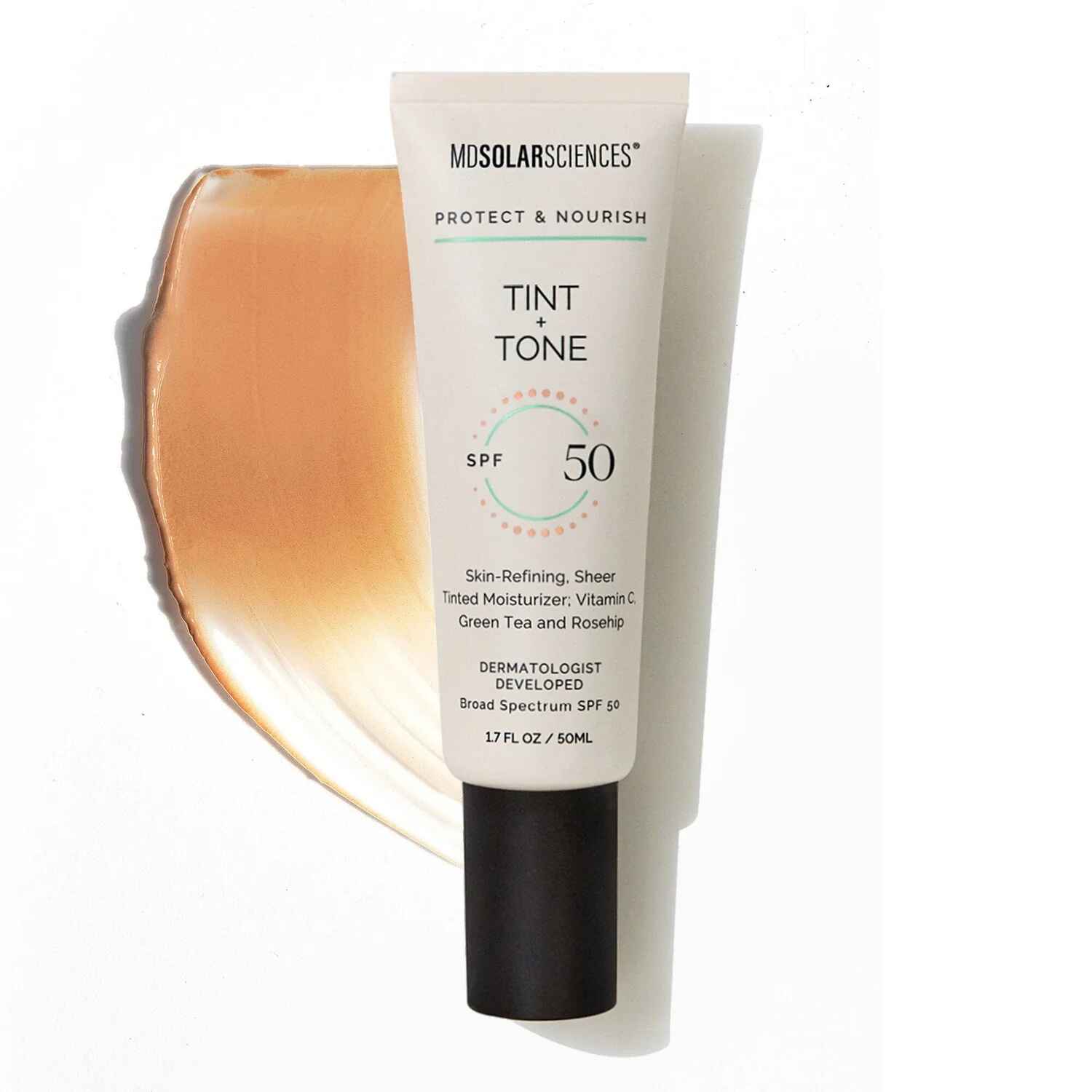 Md Solar Sciences Tint + Tone SPF 50.