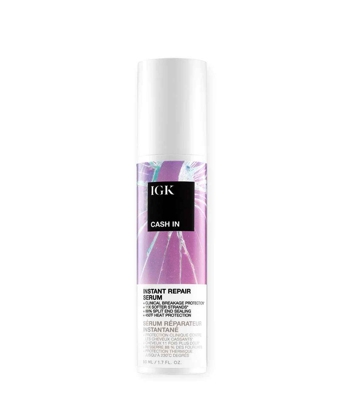 IGK Hair CASH IN REPAIR SERUM.