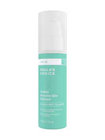 paulas choice BHA Sensitive Skin Exfoliant.