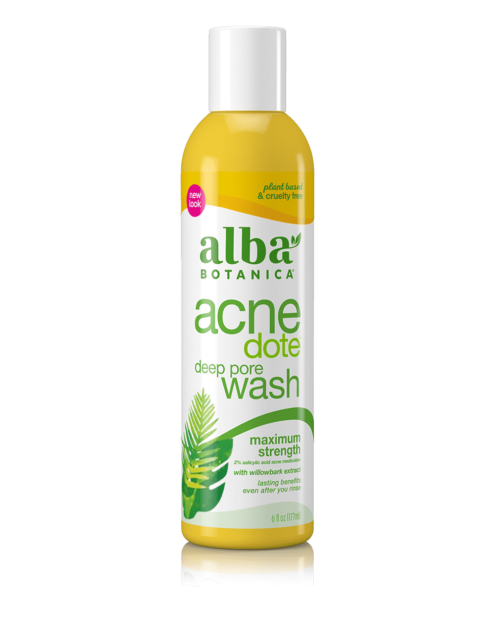 Alba Botanical acnedote deep pore wash.
