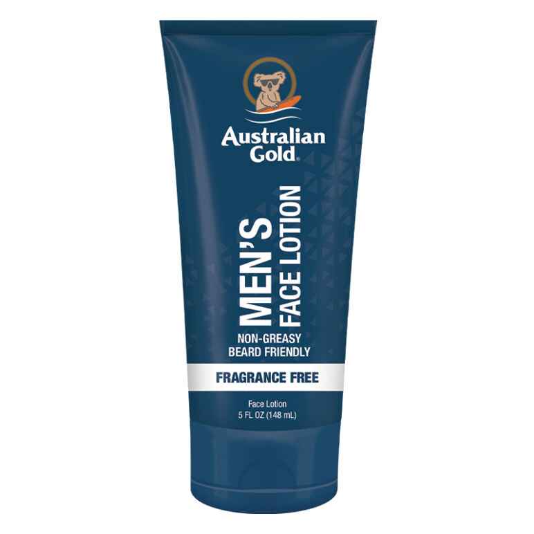 Australian gold Men's Face Lotion.