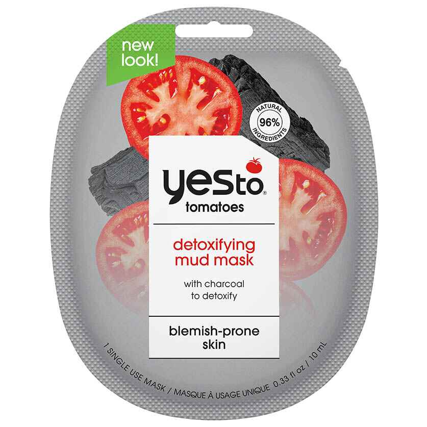 Yes to Tomatoes Detoxifying Mud Mask Single Use.
