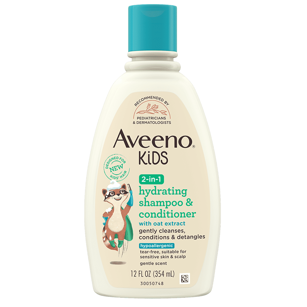 AVEENO 2-IN-1 HYDRATING SHAMPOO & CONDITIONER.